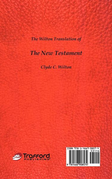 Produktbild: The Wilton Translation of the New Testament