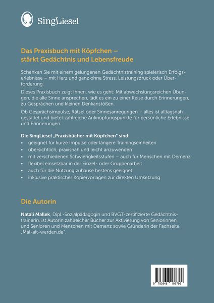 Produktbild: Ged&auml;chtnistraining f&uuml;r Senioren | Aktiv mit allen Sinnen