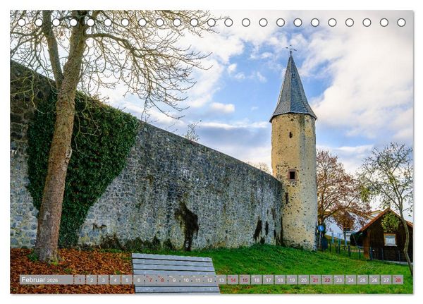 Produktbild: Ein Blick auf Herbstein (Tischkalender 2026 DIN A5 quer), CALVENDO Monatskalender