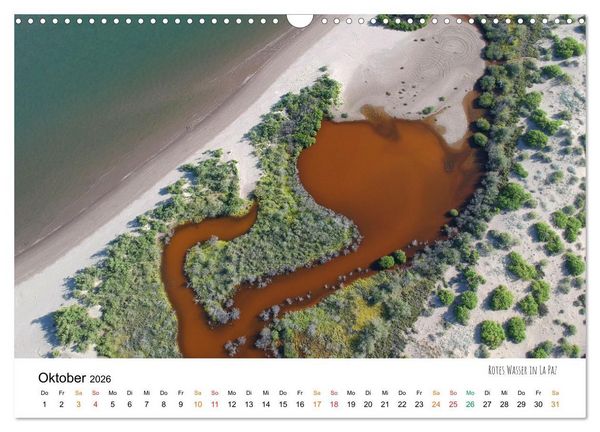 Produktbild: Mexiko aus der Vogelperspektive (Wandkalender 2026 DIN A3 quer), CALVENDO Monatskalender