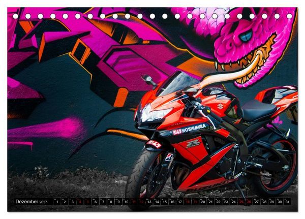 Produktbild: Yoshimura Gixxer Limited Edition (Tischkalender 2027 DIN A5 quer), CALVENDO Monatskalender