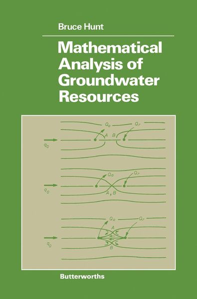 Produktbild: Mathematical Analysis of Groundwater Resources