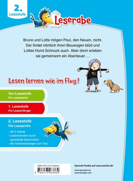Produktbild: Leserabe 2. Lesestufe - Die Waschb&auml;ren-Bande