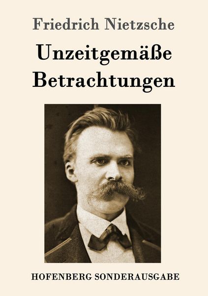 Produktbild: Unzeitgem&auml;&szlig;e Betrachtungen