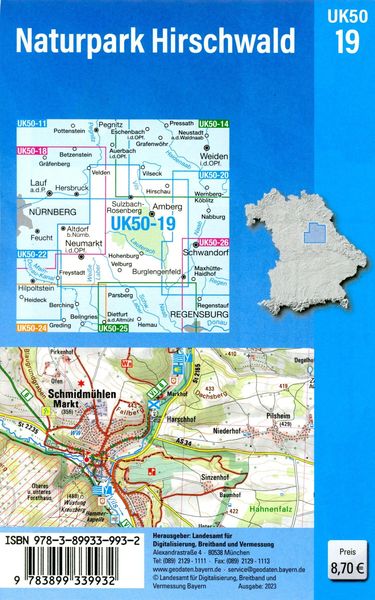 Produktbild: UK50-19 Naturpark Hirschwald