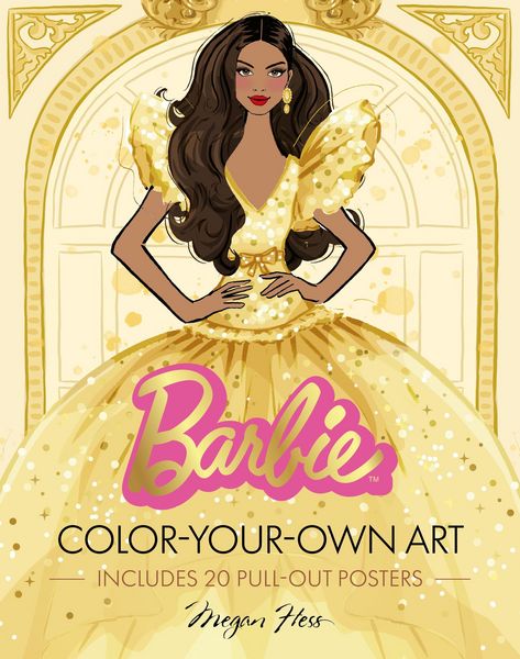 Produktbild: Barbie: Color-Your-Own Art