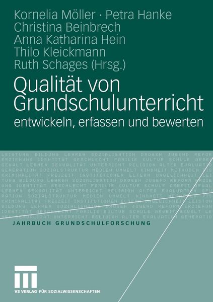 Produktbild: Qualit&auml;t von Grundschulunterricht entwickeln, erfassen und bewerten