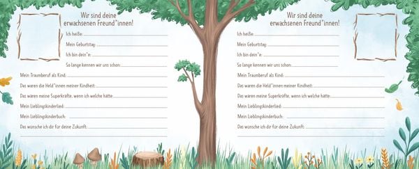 Produktbild: Schuhuuu &ndash; Alle meine Freunde &ndash; Das Kindergartenalbum (Waldtiere)