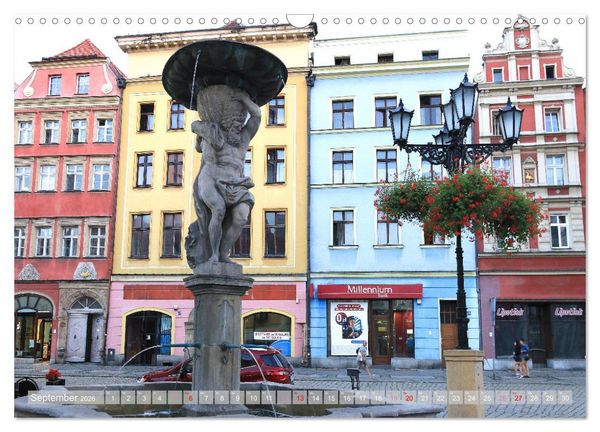 Produktbild: Schweidnitz in Polen mit Friedenskirche (Wandkalender 2026 DIN A3 quer), CALVENDO Monatskalender
