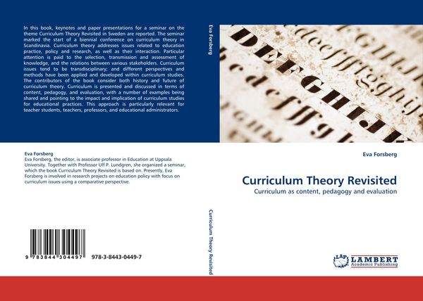 Produktbild: Curriculum Theory Revisited
