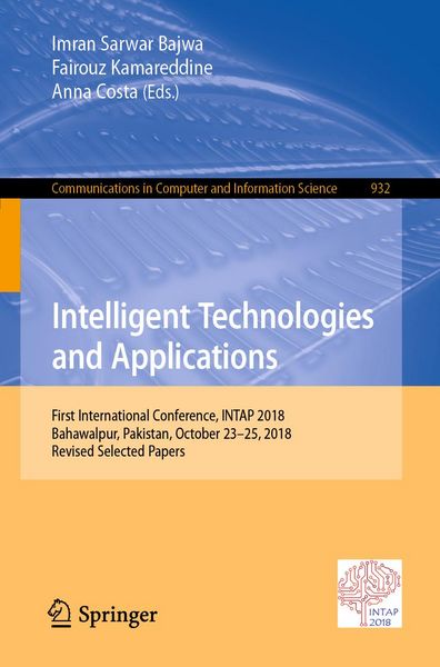 Produktbild: Intelligent Technologies and Applications