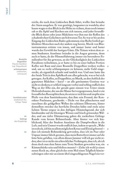 Der Goldne Topf 12. Vigilie Analyse 'Der goldne Topf' - 'Hamburger Lesehefte' Schulbuch - '978-3-87291-513-9'