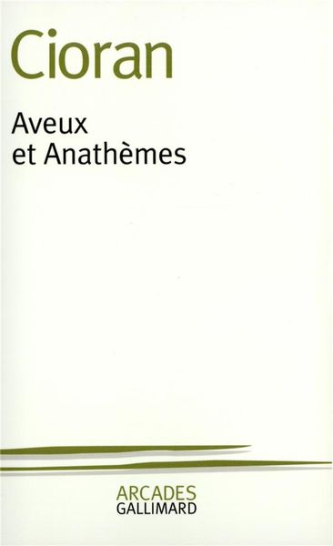 Produktbild: Aveux et anath&egrave;mes
