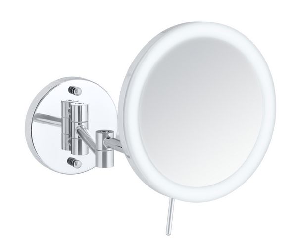 Produktbild: Power-Loc&reg; LED Wandspiegel Aura, Befestigen ohne bohren