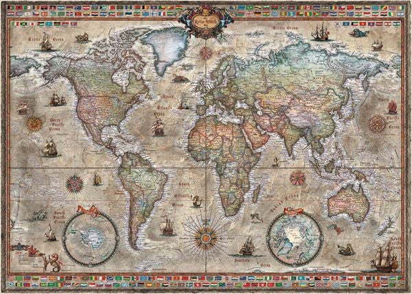 Produktbild: Retro World Puzzle