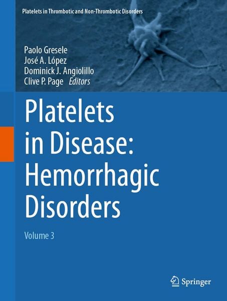 Produktbild: Platelets in Disease: Hemorrhagic Disorders