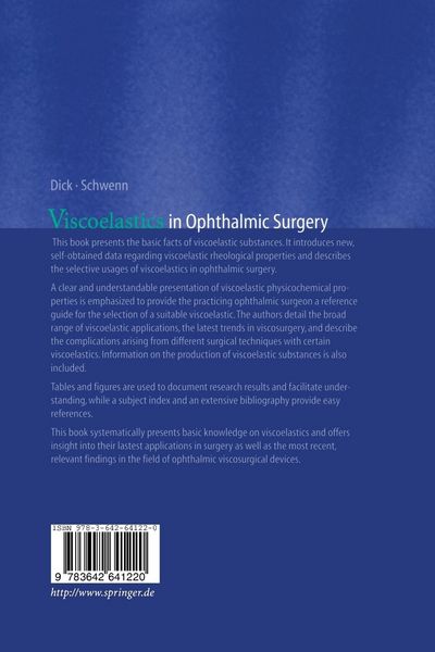 Produktbild: Viscoelastics in Ophthalmic Surgery