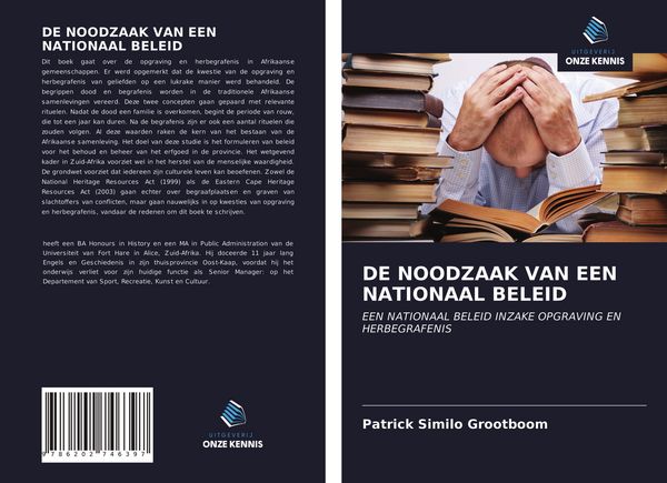 Produktbild: De Noodzaak Van Een Nationaal Beleid