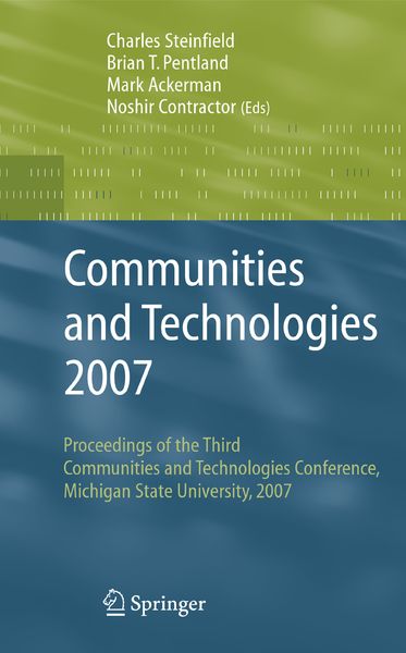 Produktbild: Communities and Technologies 2007