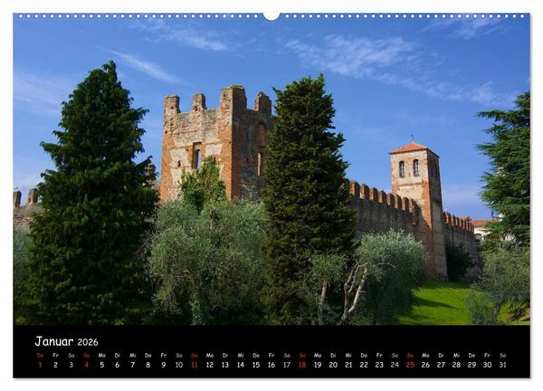 Produktbild: Lazise und Umgebung (hochwertiger Premium Wandkalender 2026 DIN A2 quer), Kunstdruck in Hochglanz