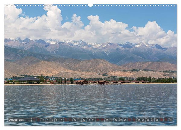 Produktbild: Kasachstan und Kirgistan (hochwertiger Premium Wandkalender 2026 DIN A2 quer), Kunstdruck in Hochglanz