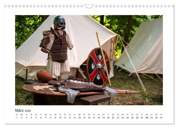 Produktbild: Mittelalter - Zeit unserer Ahnen (Wandkalender 2026 DIN A3 quer), CALVENDO Monatskalender