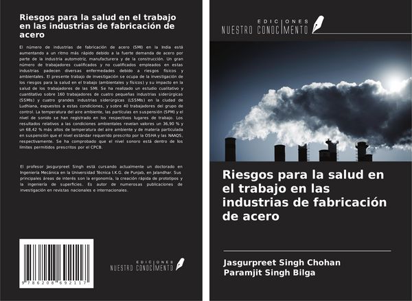 Produktbild: Riesgos para la salud en el trabajo en las industrias de fabricaci&oacute;n de acero
