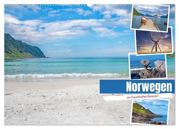 Produktbild: Norwegen - ein traumhaftes Reiseziel (Wandkalender 2026 DIN A2 quer), CALVENDO Monatskalender