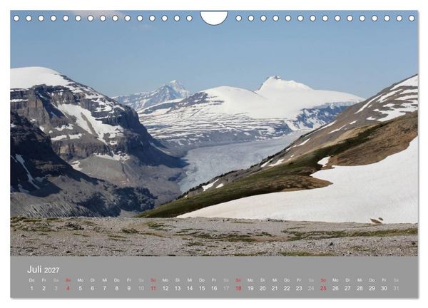 Produktbild: Rocky Mountains 2027 (Wandkalender 2027 DIN A4 quer), CALVENDO Monatskalender