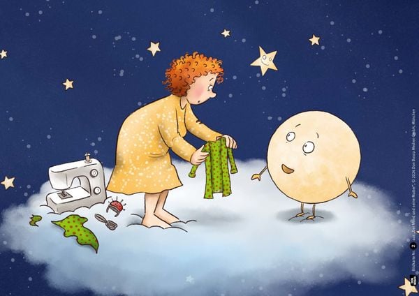 Produktbild: Der Mond und seine Mutter. Kamishibai Bildkartenset