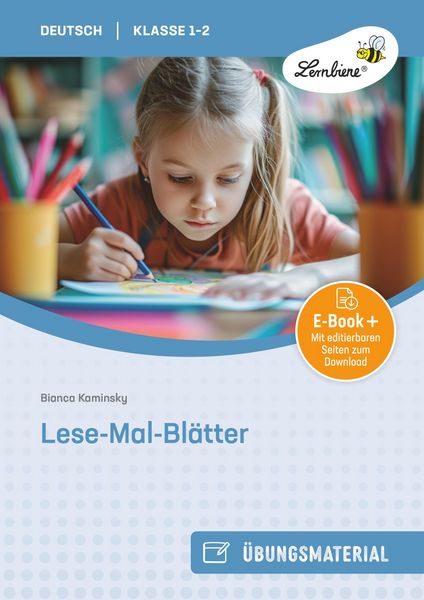 Produktbild: Lese-Mal-Bl&auml;tter
