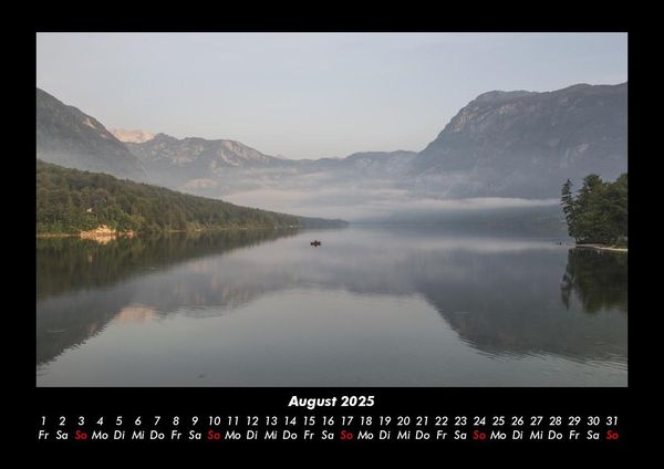 Produktbild: Tage am See 2025 Fotokalender DIN A3