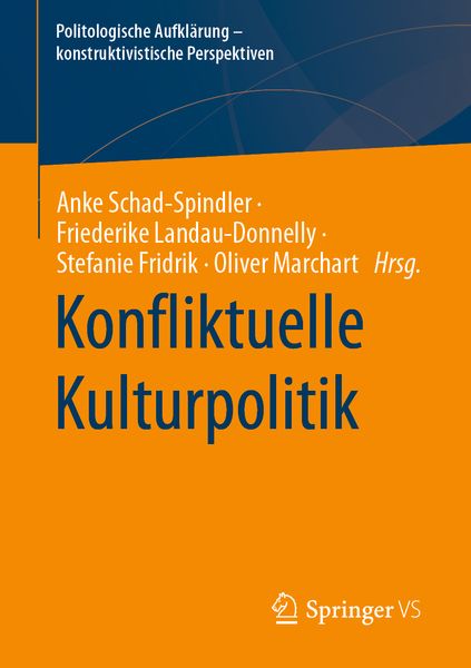 Produktbild: Konfliktuelle Kulturpolitik