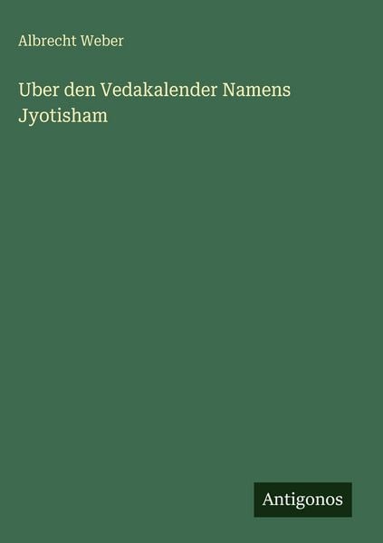 Produktbild: Uber den Vedakalender Namens Jyotisham