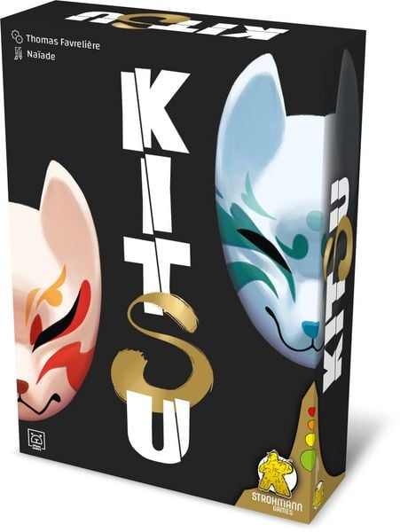 Produktbild: Pegasus STR25004 - Kitsu, Brettspiel, Familienspiel, Strohmann Games