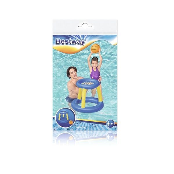 Produktbild: Bestway&reg; Schwimmendes Basketball-Set Splash 'N' Hoop # 59 x 49 cm
