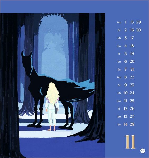 Produktbild: Harry Potter Postkartenkalender 2027