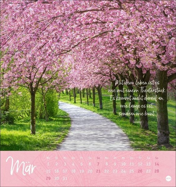 Produktbild: Tage voller Gl&uuml;ck Postkartenkalender 2027