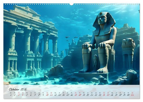 Produktbild: Geheimnisse der Unterwasserwelten (hochwertiger Premium Wandkalender 2026 DIN A2 quer), Kunstdruck in Hochglanz