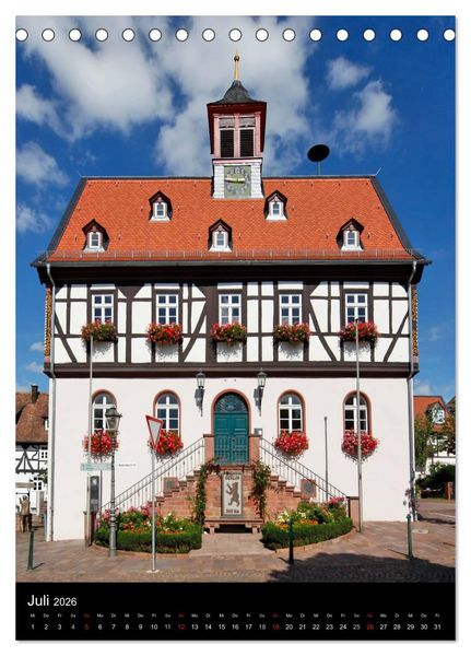 Produktbild: Bad Vilbel vom Frankfurter Taxifahrer (Tischkalender 2026 DIN A5 hoch), CALVENDO Monatskalender