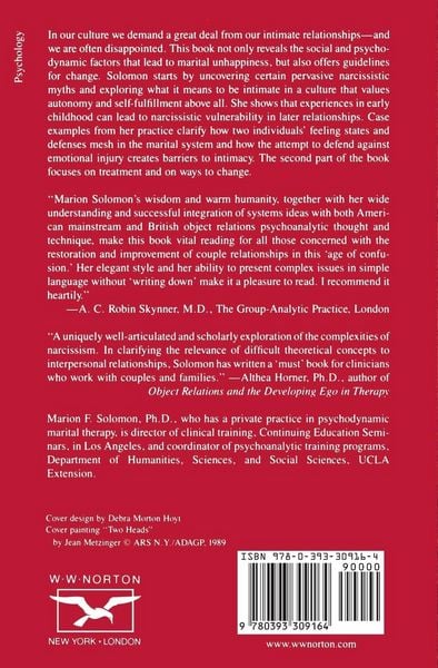 Produktbild: Narcissism and Intimacy