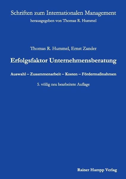 Produktbild: Erfolgsfaktor Unternehmensberatung