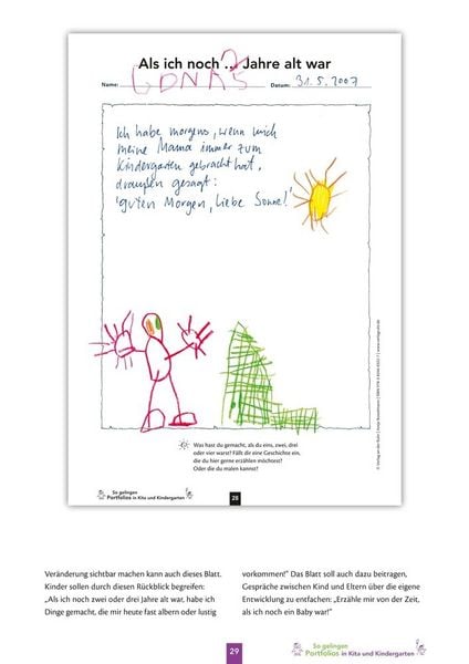 Produktbild: So gelingen Portfolios in Kita und Kindergarten