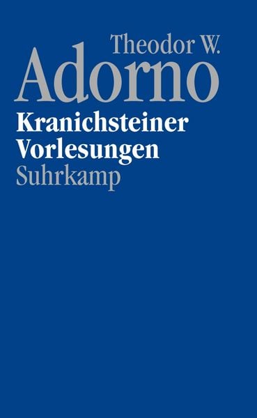 Produktbild: Nachgelassene Schriften. Abteilung IV: Vorlesungen