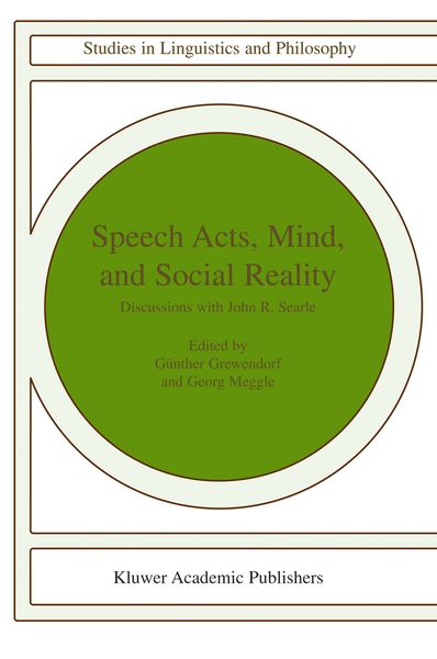 Produktbild: Speech Acts, Mind, and Social Reality