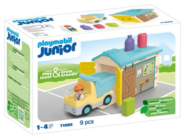 Produktbild: 71686 JUNIOR LKW mit Sortiergarage