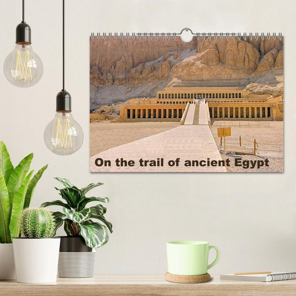 Produktbild: On the trail of the ancient Egypt (Wall Calendar 2026 DIN A4 landscape), CALVENDO 12 Month Wall Calendar