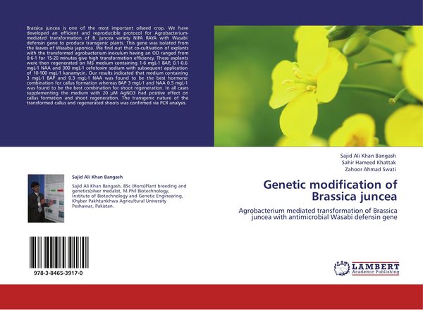 Produktbild: Genetic modification of Brassica juncea