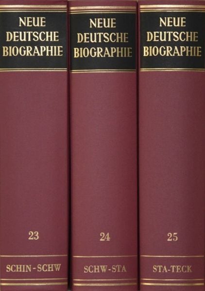 Produktbild: Neue Deutsche Biographie.