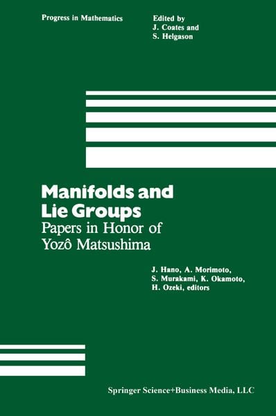 Produktbild: Manifolds and Lie Groups
